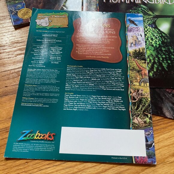 Bundle of 19 Zoobooks Magazines for Kids - Picture 14 of 16